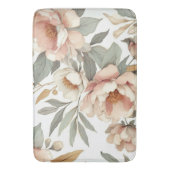 Bloemen rustiek  stijlvol badmat (Voorkant Verticaal)