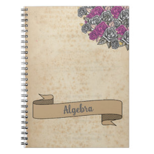 Bloemen Rustieke Inspire School Notitieboek