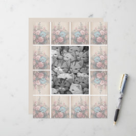 Bloemen Schaduw Zachte licht achtergrond