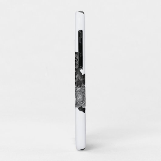  Bloemen Schedel Classic  Case-Mate iPhone Case (Achterkant/links)