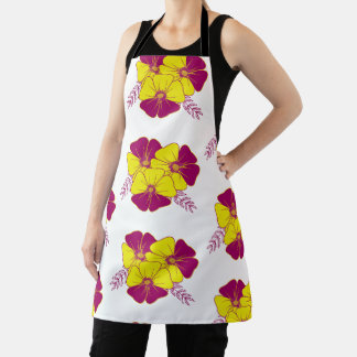 bloemen schort