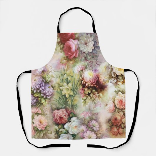bloemen schort (Voorkant)