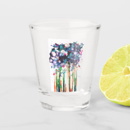 Bloemen Shot Glas