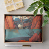  Bloemen Siamese Cat Decoupage Tissuepapier (Geschenk)