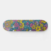 Bloemen Skateboard (Horizontaal)