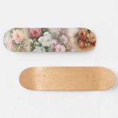 bloemen skateboard (Horizontaal)