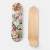 bloemen skateboard (Voorkant)
