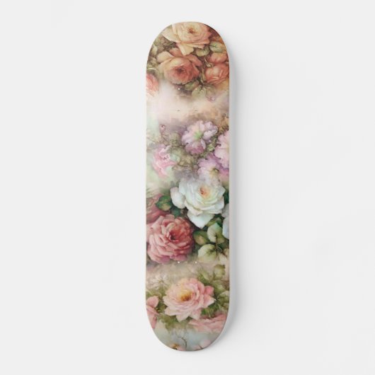  bloemen skateboard (Voorkant)