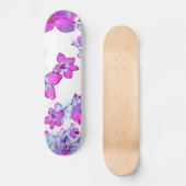 bloemen skateboard (Voorkant)