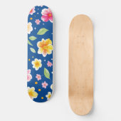 Bloemen Skateboard (Voorkant)