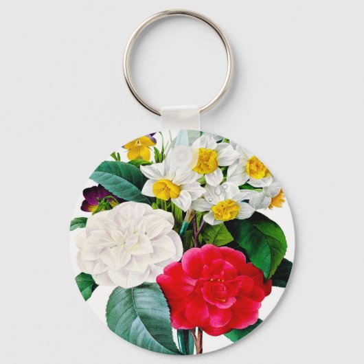  bloemen sleutelhanger (Voorkant)