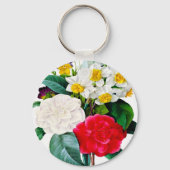  bloemen sleutelhanger (Achterkant)