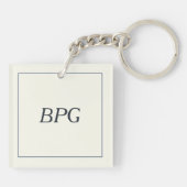 Bloemen Sleutelhanger (Achterkant)