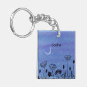 Bloemen Sleutelhanger (Voorkant Links)