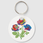  bloemen sleutelhanger (Achterkant)