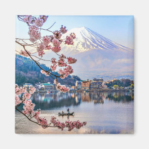 Bloemen   Spring Cherry Blossom Japan Magneet