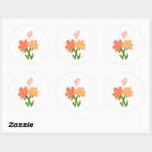 Bloemen Sticker (Vel)