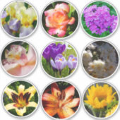 Bloemen Sticker (Voorkant)