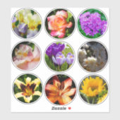 Bloemen Sticker (Vel)