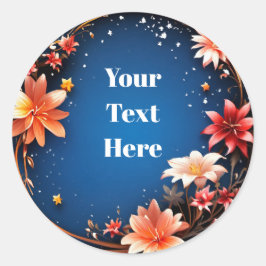 Bloemen  Sticker Feest/Bruiloften