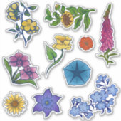 Bloemen Sticker Pack (Voorkant)