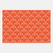 Bloemen & Stippen Inpakpapier Vel (Voorkant 2)