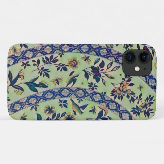 Bloemen Streep Telefoonhoesje Case-Mate iPhone Case (Achterkant (horizontaal))