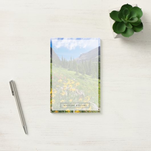 Bloemen | Stroompad Montana Post-it® Notes (Kantoor)