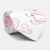 Bloemen Stropdas (Opgerold)