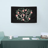 Bloemen Subtiele Anti Trump 8647 86 47 Boho Spandoek (Beurs)