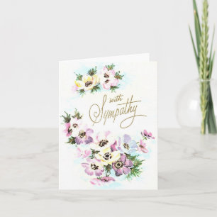 bloemen Sympathiekaart Kaart