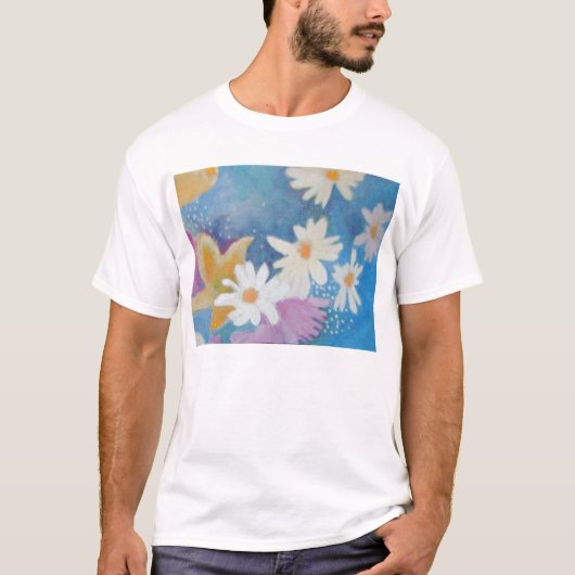 bloemen t-shirt (Voorkant)