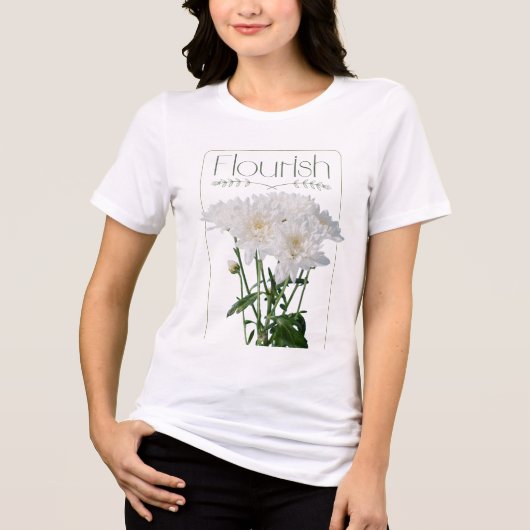 Bloemen t-shirt (Voorkant)
