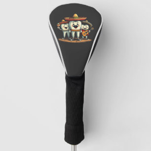 Bloemen Tand Grappig Cinco de Mayo Golfheadcover