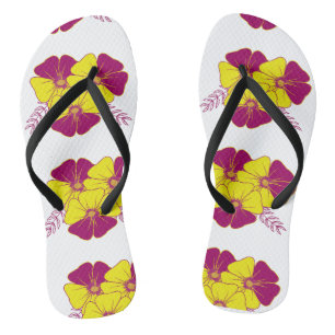 bloemen teenslippers