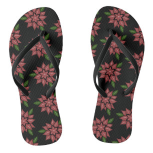 bloemen teenslippers