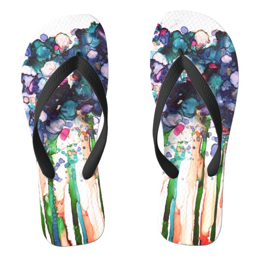 Bloemen Teenslippers (Voetbed)
