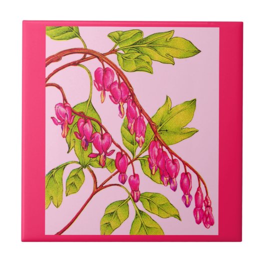 bloemen tegeltje (Voorkant)