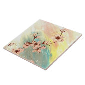 Bloemen Tegeltje (Zijkant)