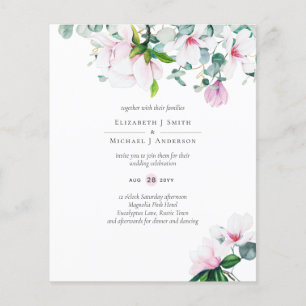 BLOEMEN TEGEN EEN LAGERE PRIJS Roze Magnolia's Euc Flyer