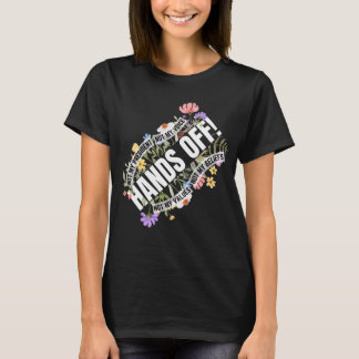 Bloemen tegen Trump weerstaan niet aan mijn Presid T-shirt