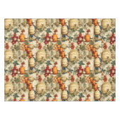 Bloemen Thanksgiving Patroon (10) Tafelkleed (Voorkant (Horizontaal))