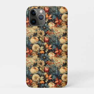 Bloemen Thanksgiving  Patroon (12) iPhone 11 Pro Hoesje