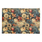 Bloemen Thanksgiving Patroon (12) Kussensloop (Achterkant-Links)