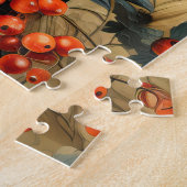 Bloemen Thanksgiving Patroon (12) Legpuzzel (Zijkant)