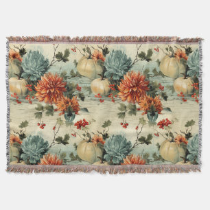 Bloemen Thanksgiving Patroon (1) Deken