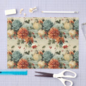 Bloemen Thanksgiving  Patroon (1) Tissuepapier (Craft)