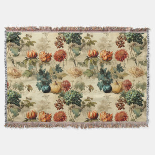 Bloemen Thanksgiving Patroon (2) Deken