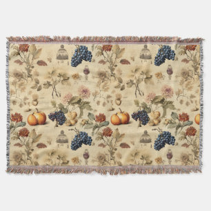Bloemen Thanksgiving Patroon (4) Deken