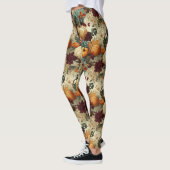 Bloemen Thanksgiving  Patroon (8) Leggings (Links)